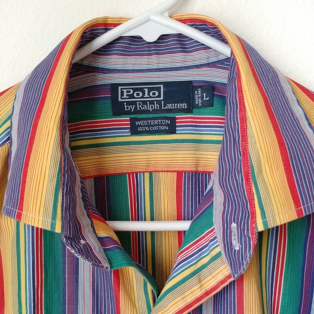 Vintage Polo by Ralph Lauren striped - Picture 4 of 8